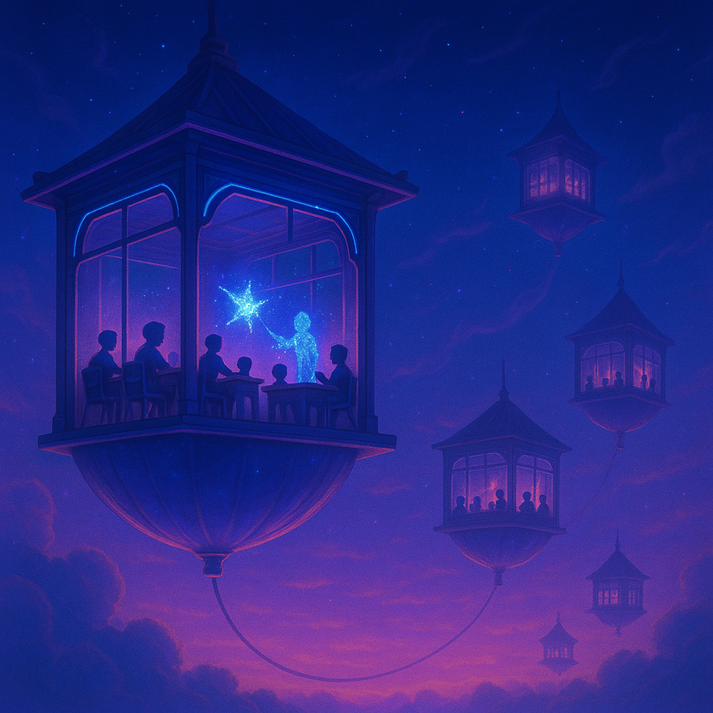 Scene 6 — Schools in the Clouds