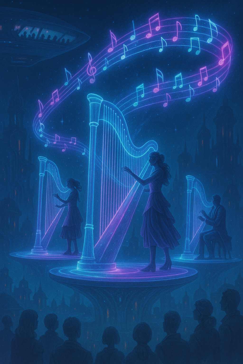 Scene 8 — Light-Harp Concert
